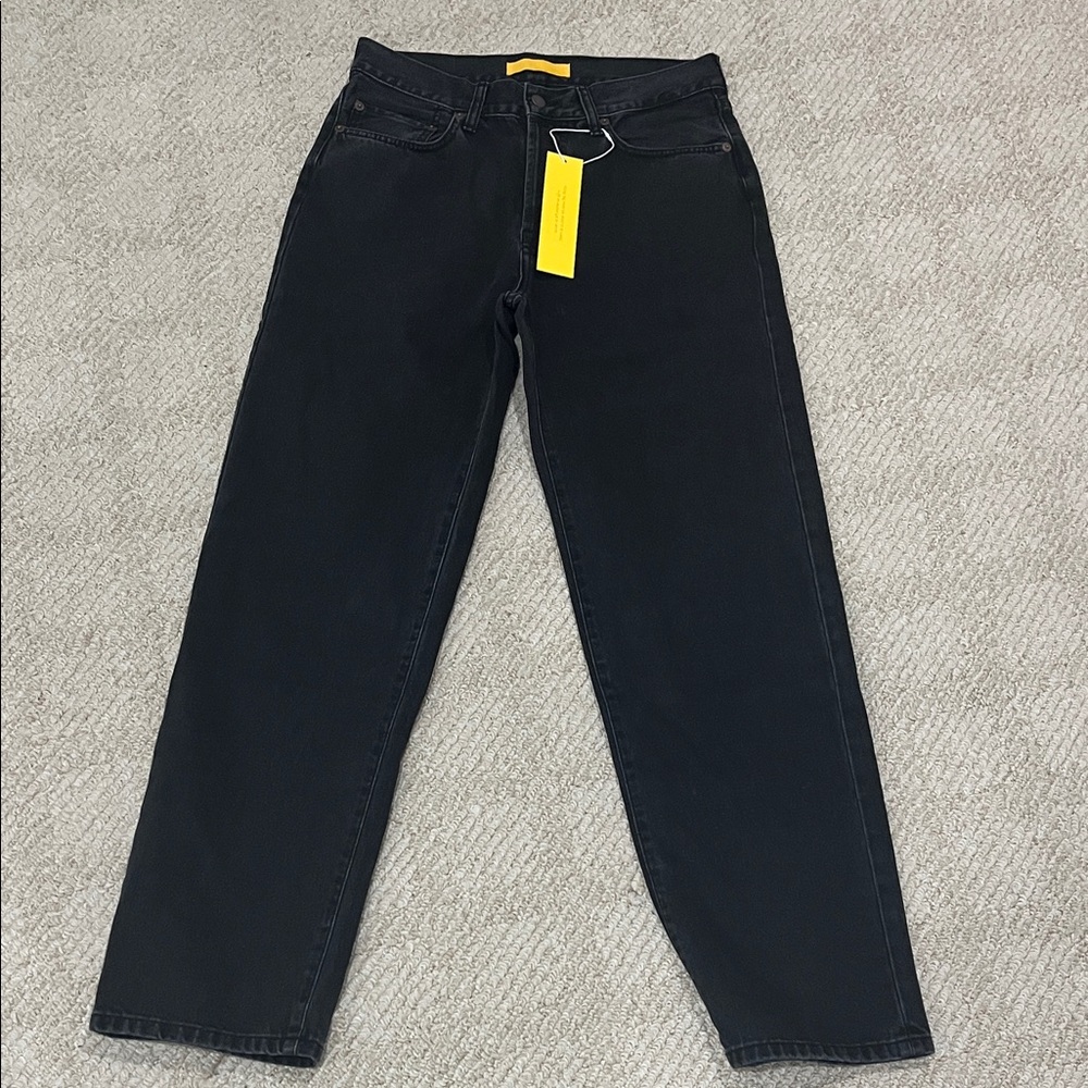 Classic Black Relaxed Fit Jeans for Men